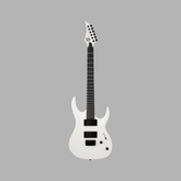 S by Solar AB4.6W Electric Guitar – White Matte